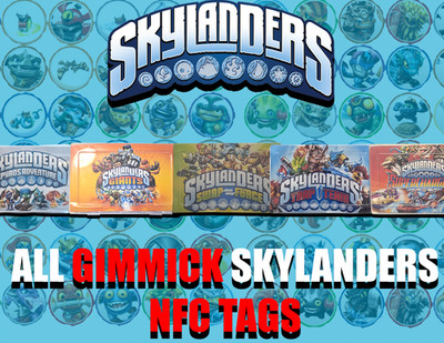 SKYLANDERS NFC TAGS: Every Gimmick Skylander