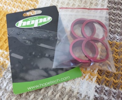 Bicycle Stem Spacers Hope 1 1/8''