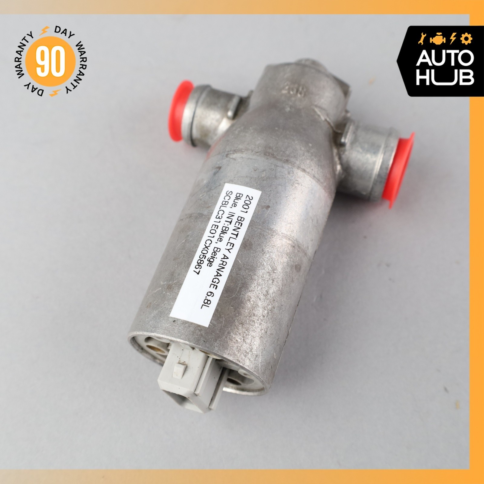 00-02 Bentley Arnage 6.8L V8 Air Intake Idle Air Control Sensor OEM 42k