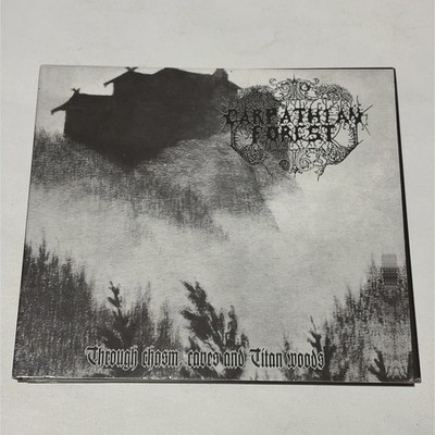 Carpathian Forest   Through Chasm Caves And Titan Woods CD 1st UK press immortal