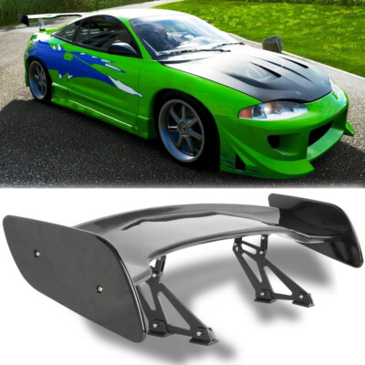 46  Rear Trunk Spoiler Wing Adjustable GT-Style Glossy For Mitsubishi Eclipse GT