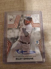 2023 Topps Series 1 First Edition RILEY GREENE RC AUTO BSA-RG 37/50