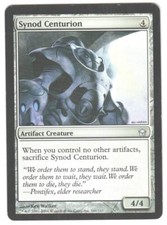 Magic_the_gathering Fifth Dawn Synod Centurion #161 2004,MTG,LP Uncommon