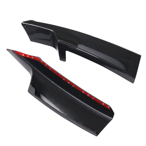 Labio de esquina divisor delantero para parachoques deportivo BMW F30 M 2012-2018 aspecto de fibra de carbono - Imagen 5 de 12