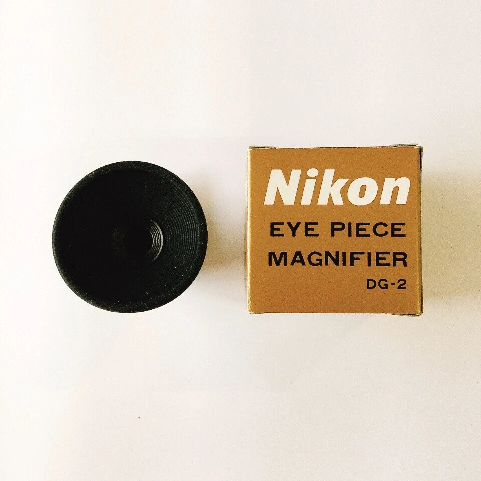 Nikon Eyepiece Magnifier DG-2 for F2,F3,F3AF, FA,FE,FE2,FM2 English instructions - Image 2 of 4