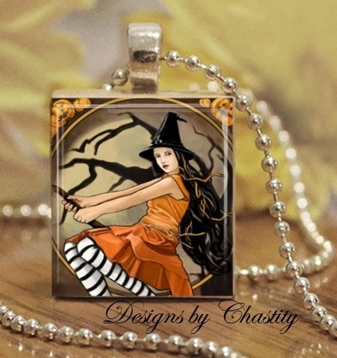 Witch necklace hotsell halloween