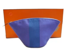 Authentic HERMES TROUSSE PALMYRE MINI pouch Silk #1283