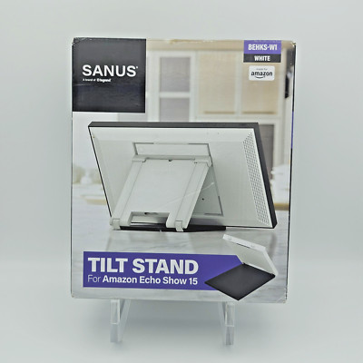 Echo Show 15 tilt stand White (Sanus)- Model: [BEHKS-W1]