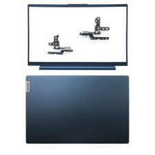 For Lenovo ideapad 5 15IIL05 15ARE05 LCD Back Cover Bezel Hinges Dark Blue US
