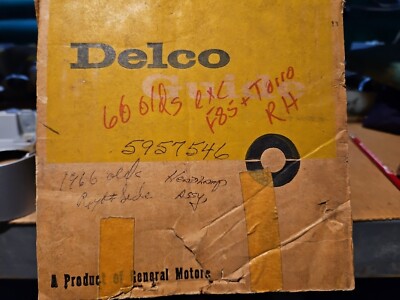 NOS DELCO 5957546/5957545 RH & LH Headlight Assy For 66 OLDS Exc F85/TORONADO 