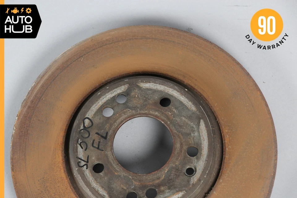 Juego de rotores de freno delanteros 90-98 Mercede R129 SL500 300SL disco izquierdo y derecho OEM Foto 2 de 4