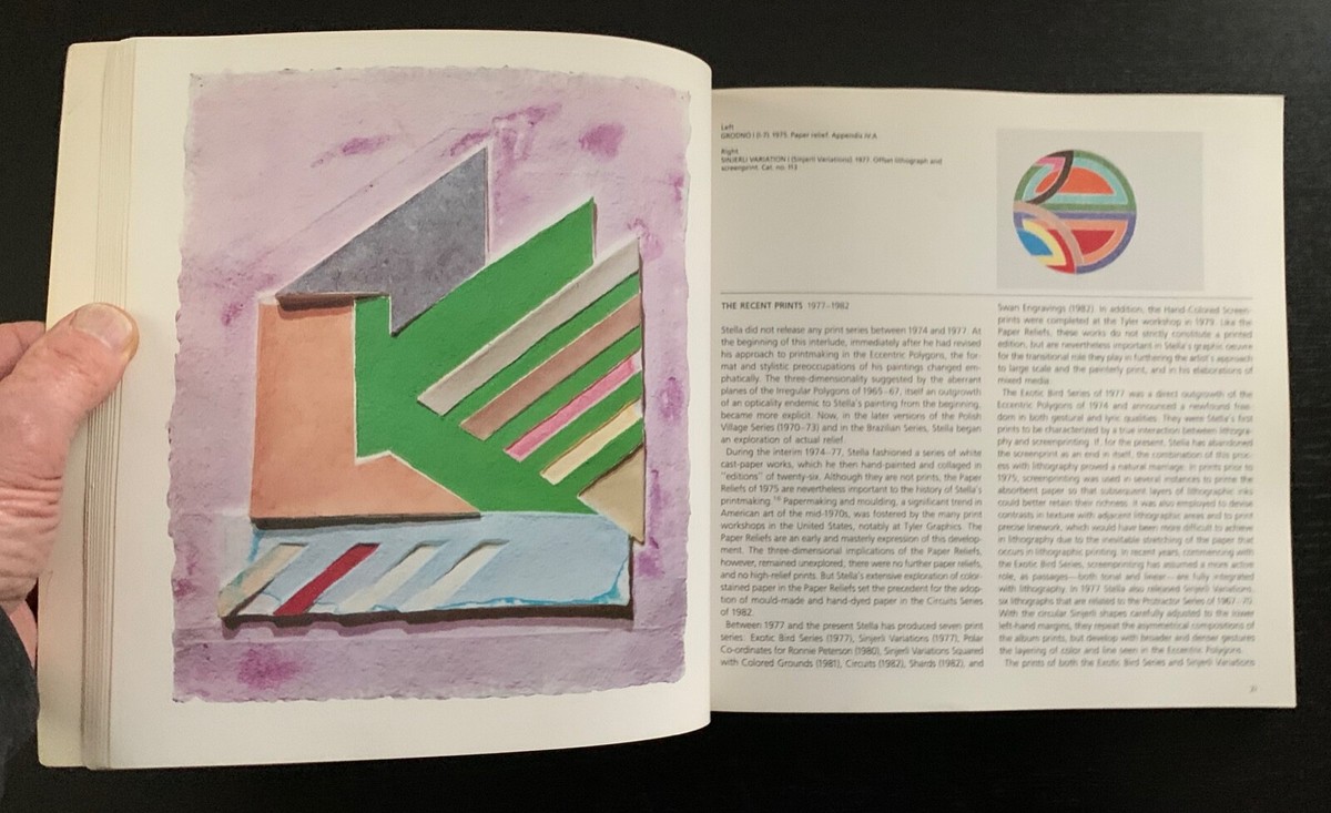 THE PRINTS OF Frank Stella, 1967-1982 - RICHORD AXSOM - SOFT COVER