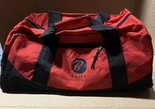 Bally Total Fitness Duffle/Gym Bag - Red/black - New