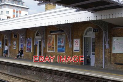 FOTO BECKENHAM KREUZUNG BAHNHOF BAHNSTEIG 2