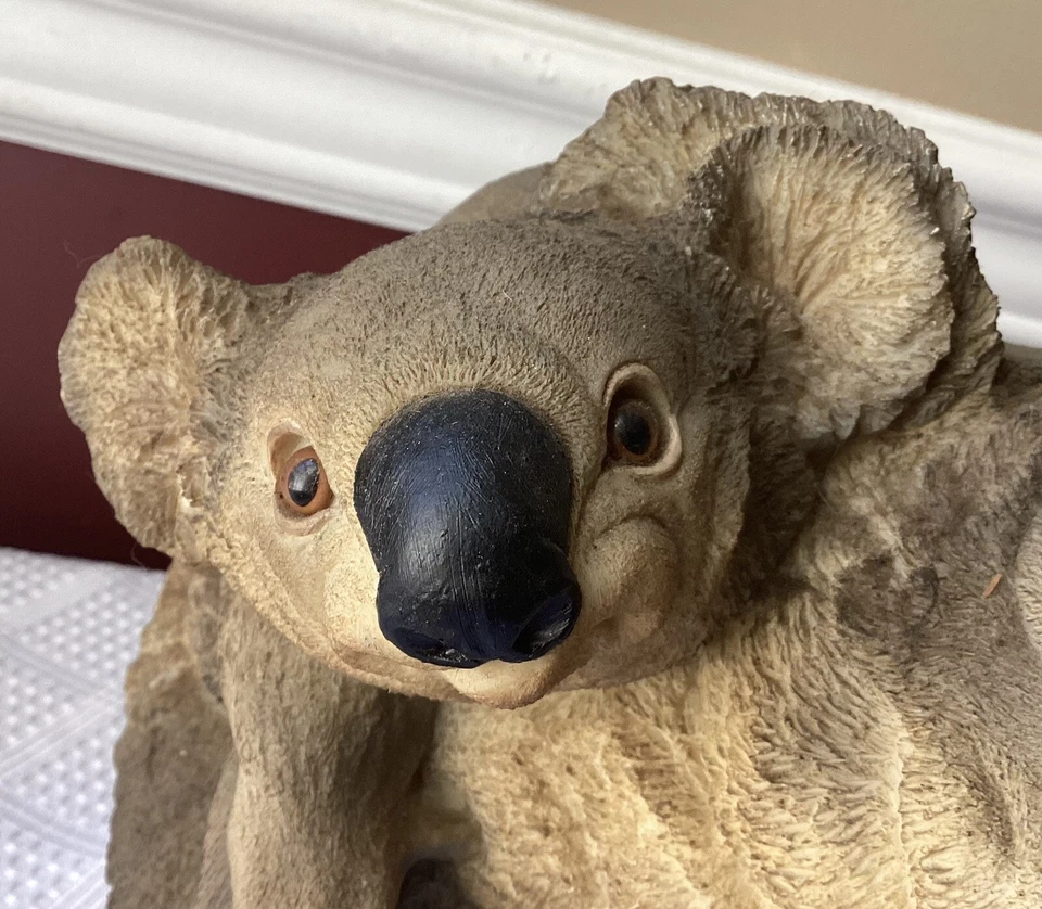 XL Classic Critters Koala & Baby Figurine, 8 1/4” T x 9 1/4” W x 8 1/4” D, 5+ LB - Image 4 of 4