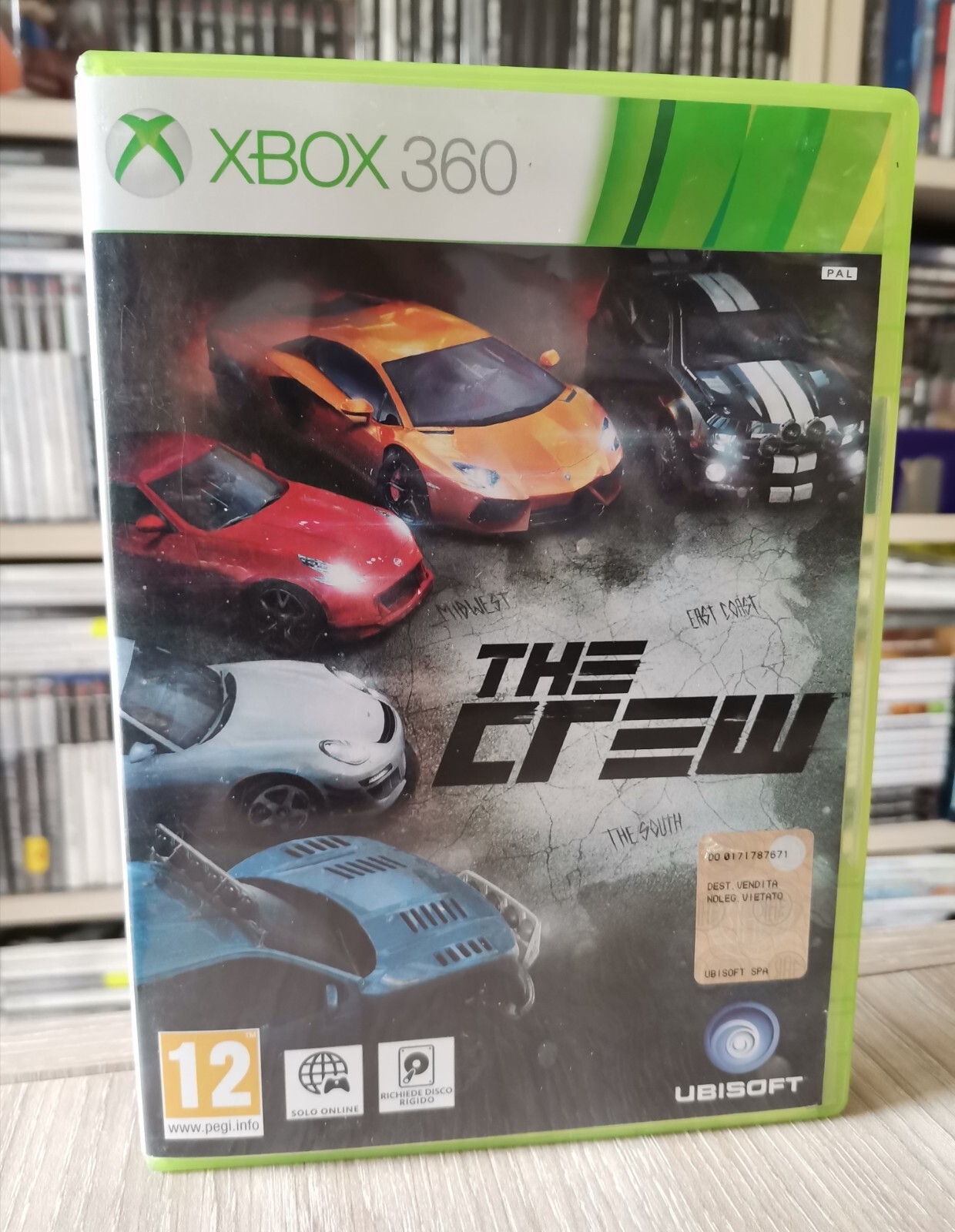 Microsoft Xbox 360 jeu The Crew  PAL FR Complet 2 CD très propre