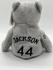 Salvino s Bammers 44 Reggie Jackson Bear Plush 500 HR Club 563 New York Yankees