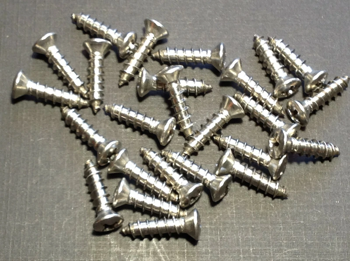 Lote De 25 Tuercas Selladoras Con Neopreno Para Molduras Ford 8-32 PAL - Repuesto Vintage Auveco