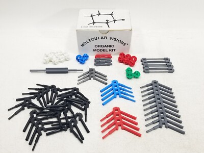Molecular Visions Organic Chemistry Model Kit A CHAIR CYCLOHEXANE KIT #3 NEW