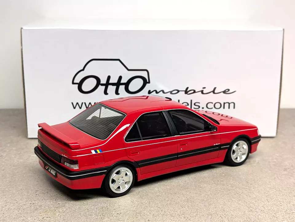 1:18 Otto Mobile Peugeot 405 MI16 Le Mans OT865 NUEVO NEW - Imagen 4 de 4
