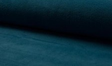 Lambskin Polar Fleece Fabric Material - DK PETROL