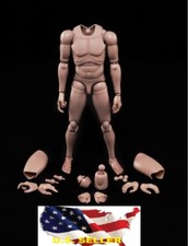 NEW Custom 1/6 hot toys Nude Caucasian Body Narrow Shoulder as TTM18 TTM21  USA  