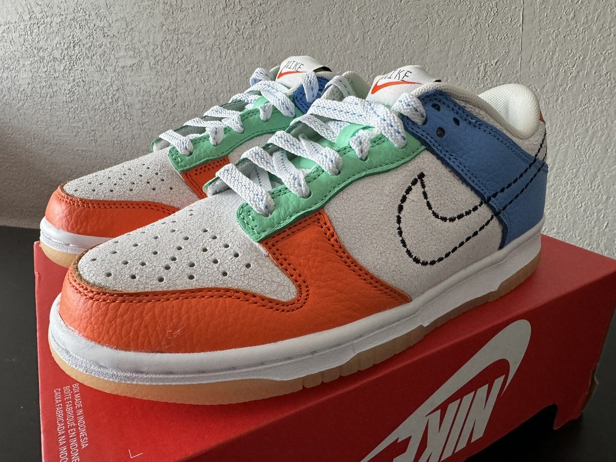 靴 NIKE DUNK LOW (GS) 6.5YDX3363-100 s-l400.jpg