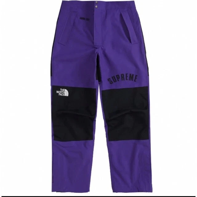 Pantalon de montagne Supreme x The North Face Arc Logo Gore Tex NP11902I violet taille : L