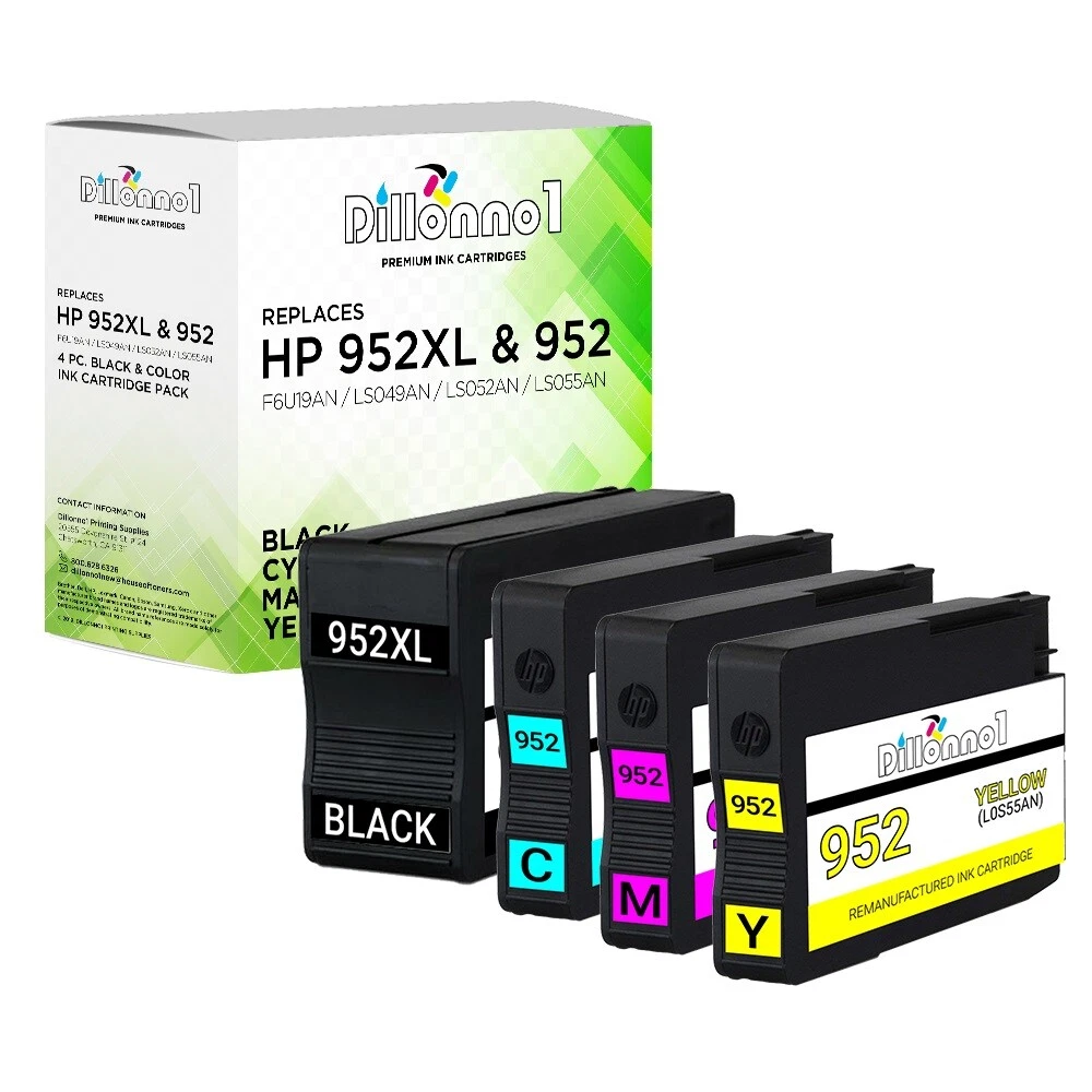 952XL & 952 Ink for HP Officejet Pro 8720 8724 8725 8726 8727 8728 8732M  8734