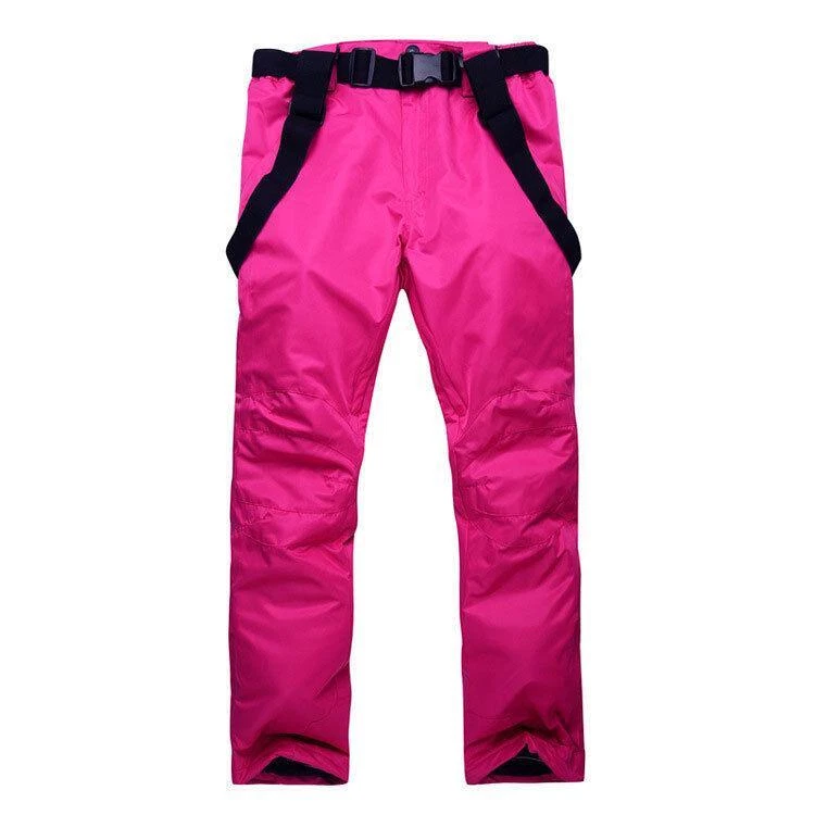 Hombres Mujeres Invierno Impermeable Nieve Pantalones Deporte Esquí Mono Snowboard Moda Foto 4 de 4