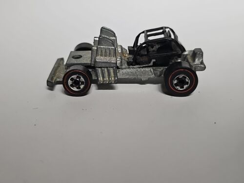 Hot Wheels Redline 1972 telaio pressofuso denaro divertente con gabbia a rullo - Foto 2 di 4