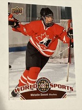 2010 Upper Deck World of Sports Melodie Daoust #163 Canada Hockey