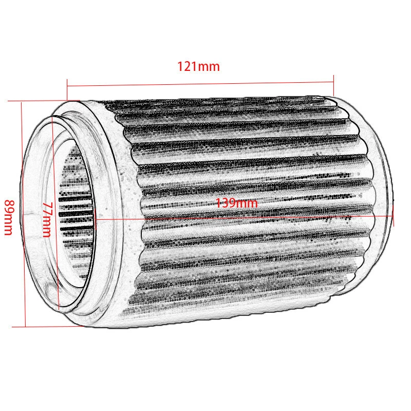 Filtro de aire de alto rendimiento para Ducati Monster 696/796/821/1100/1200 2009-2014 Foto 2 de 4