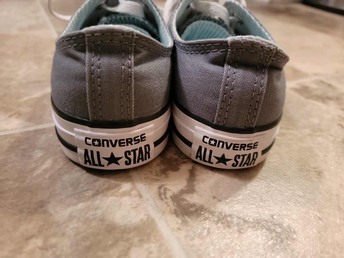 Converse All Star Sneakers 560907F Gray Canvas Women Size 7