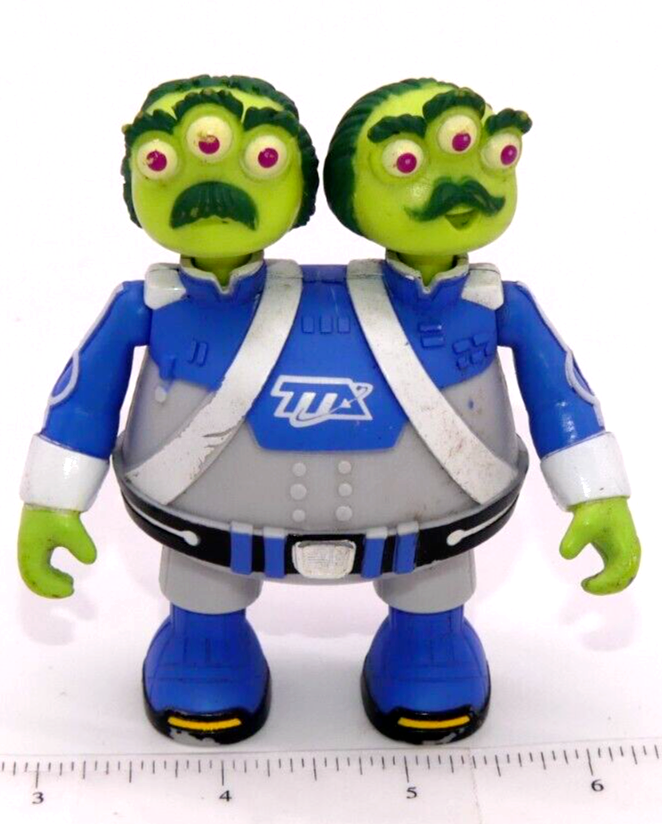 Tomorrowland Admiral Watson & Crick Alien Two Head Figure Toy