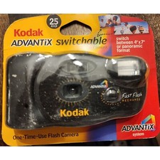 VINTAGE Kodak Advantix Switchable Flash Camera NIB