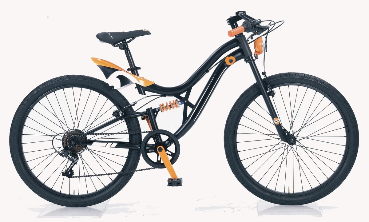 Bici 26 MTB Jump 6 Velocidad Amortiguador Trasero Mate Negro MBM