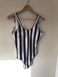 Tommy Hilfiger Stripe One Piece Swimsuit Rrp 150 Size 10 Like New Ebay
