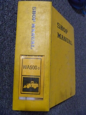 Komatsu WA500-3 Wheel Loader Shop Service Repair Manual S/N A70001-Up