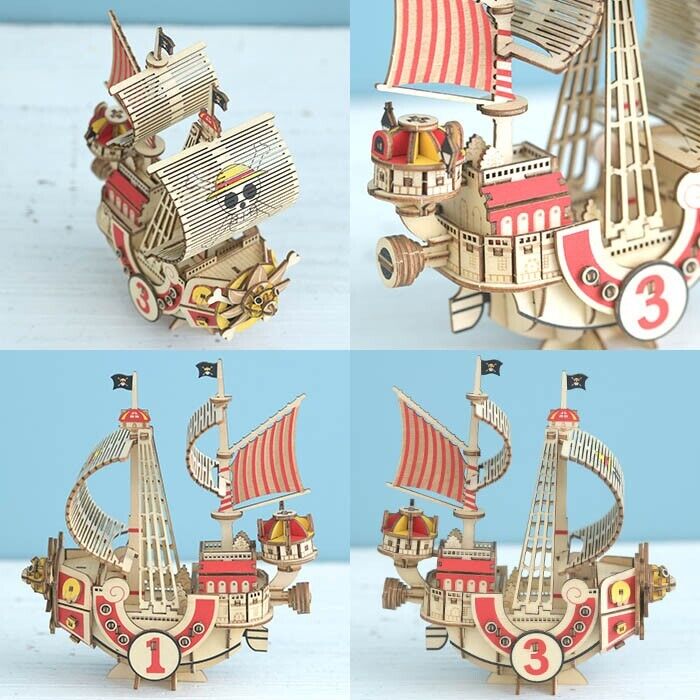 Ki-gu-mi One Piece Going Merry Ship Model – Paper Tree - The