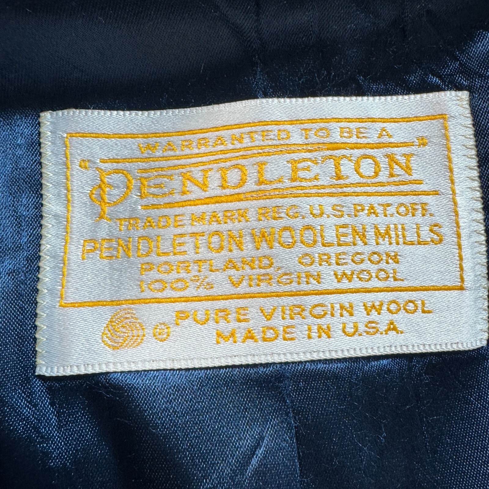 rare Pendleton 100% Virgin Wool Jacket Women’s M … - image 5