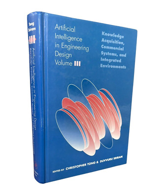 Artificial Intelligence Engineering Design Volume Tong Sriram Hard Cover 1st Edi