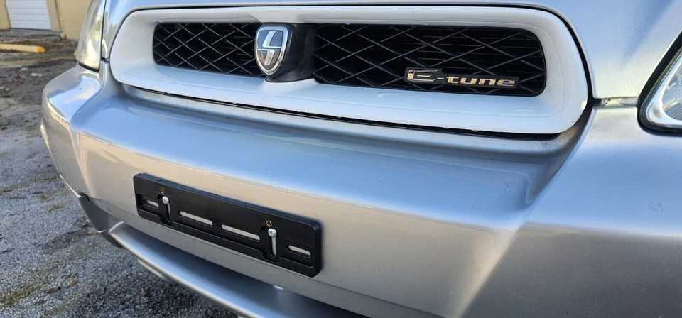 Front License Plate Tag Holder Mount Adapter Bumper Kit Bracket for SUBARU New - Image 3 of 4