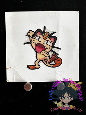 Meowth Pokemon Bread Sticker Nintendo Japanese Anime Game Collection JAPAN E