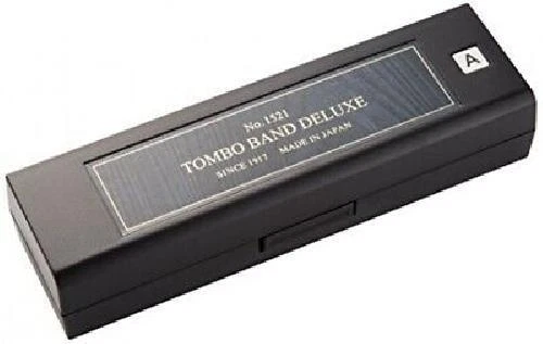 TOMBO No.1521 A Key TOMBO BAND DELUXE Tremolo Harmonica 21 holes from Japan - Image 2 of 4