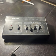 Ambico Model V-0629 Video Enhancer Stereo Audio Mixer no microphone E4