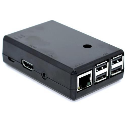 PiStart: estuche protector cerrado para Raspberry Pi 3 con interruptor de reinicio - negro - Imagen 3 de 3