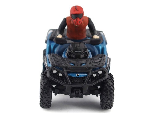 BRP Models Can-Am Outlander XT 1000R ATV Oxford Blue w/Driver 1/32 60007 - Picture 4 of 5