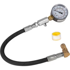 Universal TU-15 Diesel Compression Tester/Fuel Pressure Test Tool with Gauge