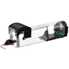 Rat Trap Cage for House Garden Patio, 32 cm Humane Mouse Trap Enlarged No Kill R